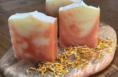 Hand made soap from Devon