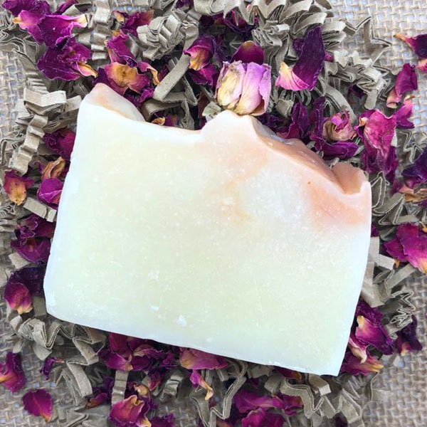 Chamomile, Pink Clay and Rose Geranium Soap
